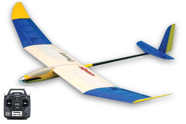 PILOT ピオニー ブルー【フタバ６K搭載済み完全完成機】【受注生産】