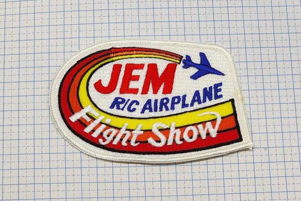 ワッペン　JEM FLIGHT SHOW