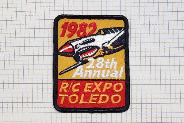 ワッペン　R/C EXPO TOLEDO 1982