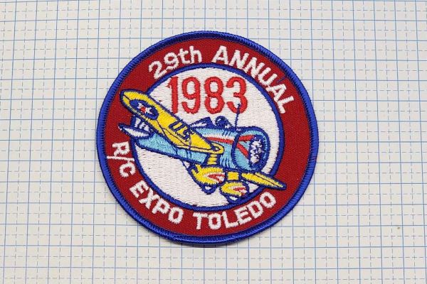 ワッペン　R/C EXPO TOLEDO 1983