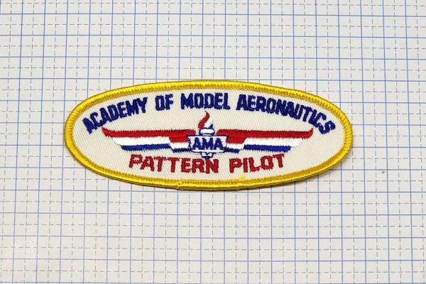 ワッペン　AMA PATTERN PILOT