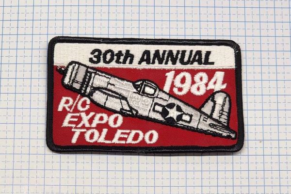 ワッペン　R/C EXPO TOLEDO 1984