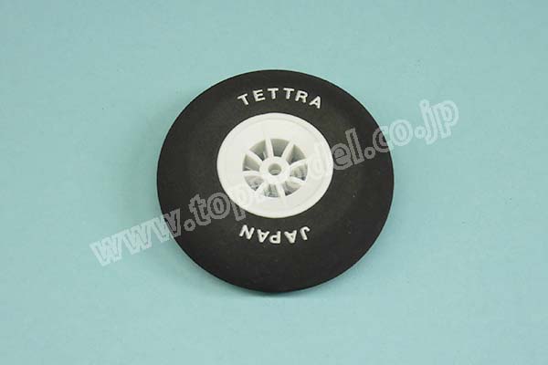 テトラ  TET01160 軽量スポンジタイヤ 70φU 軸径4.0mm